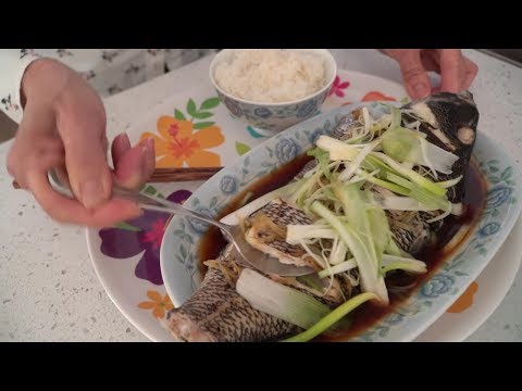 How to Make Steamed Fish w/ Ginger & Scallions: Cooking With Mrs. Nguyen
