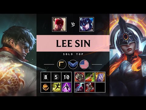 Lee Sin Top vs Sejuani - NA Diamond Patch 25.18