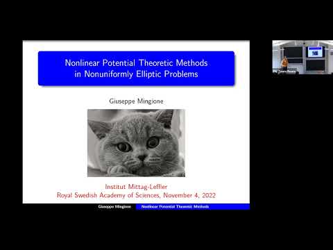 Nonlinear potential theoretic methods in nonuniformly elliptic problems - Giuseppe Mingione