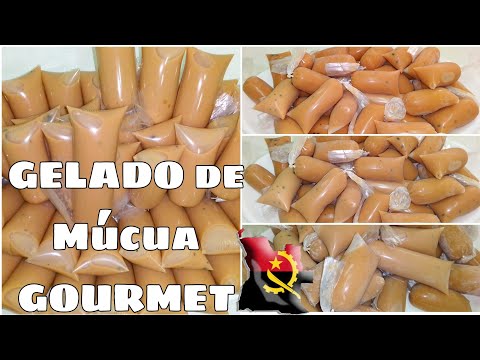 GOURMET MÚCUA ICE CREAM with Passion Fruit 🍧 #receitadeangola🇦🇴 #receitafacil❤️ #receitadamarri🌸