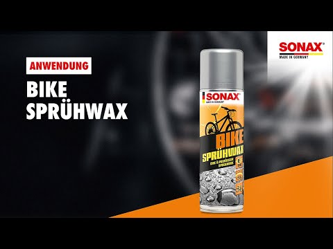 Anwendung SONAX BIKE SprühWax