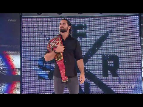 LIVE REACTION SETH ROLLINS KICKS OFF RAW AUGUST 12 2019