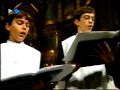 Escolania de Montserrat : Bach's BWV236 Gloria2 Domine Deus