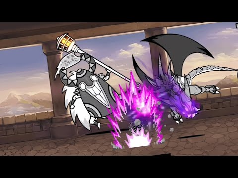The Battle Cats - Heavenly Tower: Floor 40 ONE BAHAMUT cycle
