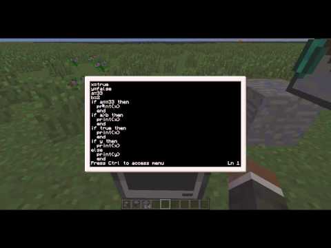 FTB-Tutorial mit Jeremy Folge #1 Computercraft: Basics&Variablen