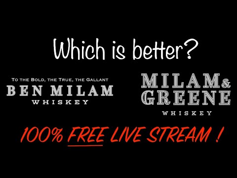 100% FREE Live Stream - Ben Milam Vs. Milam & Greene Straight Bourbon Whiskey