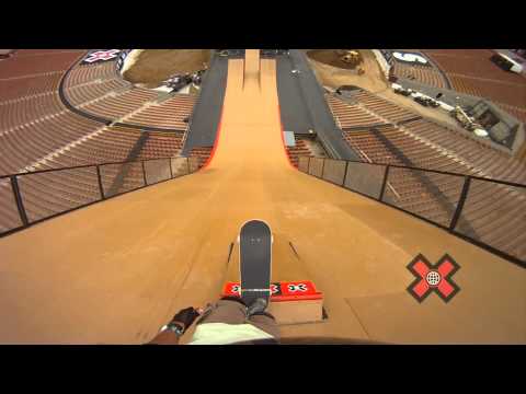 GoPro HD  Skateboard Big Air with Andy Mac   X Games 16 - HD!!