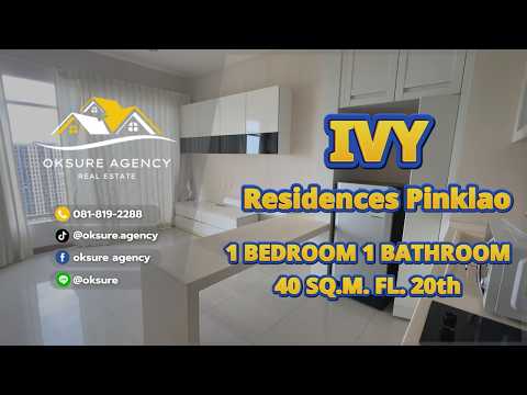 Ivy Residences Pinklao : ไอวี่ เรสซิเดนส์ ปิ่นเกล้า, กรุงเทพ, บรมราชชนนี, บางยี่ขัน, บางพลัด, กรุงเทพ, 40 ตร.ม., คอนโด ให้เช่า, โดย NATTAPHONG Yodmanotham (K. Book), 500461418 - DDproperty.com