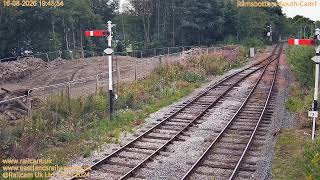 ELR Ramsbottom Cam1 South | Railcam UK / East Lancs Railway