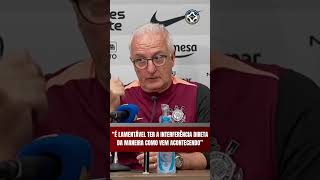 É uma vergonha a arbitragem! Dorival solta o verbo! #corinthians #santos #futebol #paulistão