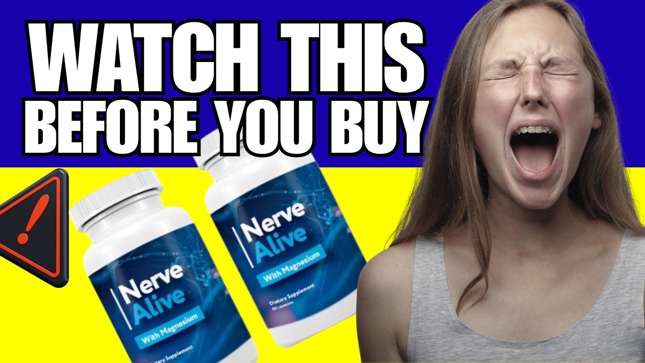 🔥 NERVE ALIVE CAPSULES NERVE PAIN - DIETARY SUPPLEMENT - BENEFITS & SIDE EFFECTS - REVIEW & RESULTS!