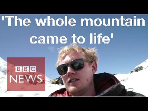 Nepal Earthquake: BBC journalist on Everest when quake hit - BBC News