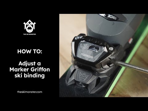 How to Adjust a Marker Griffon Ski Bindings