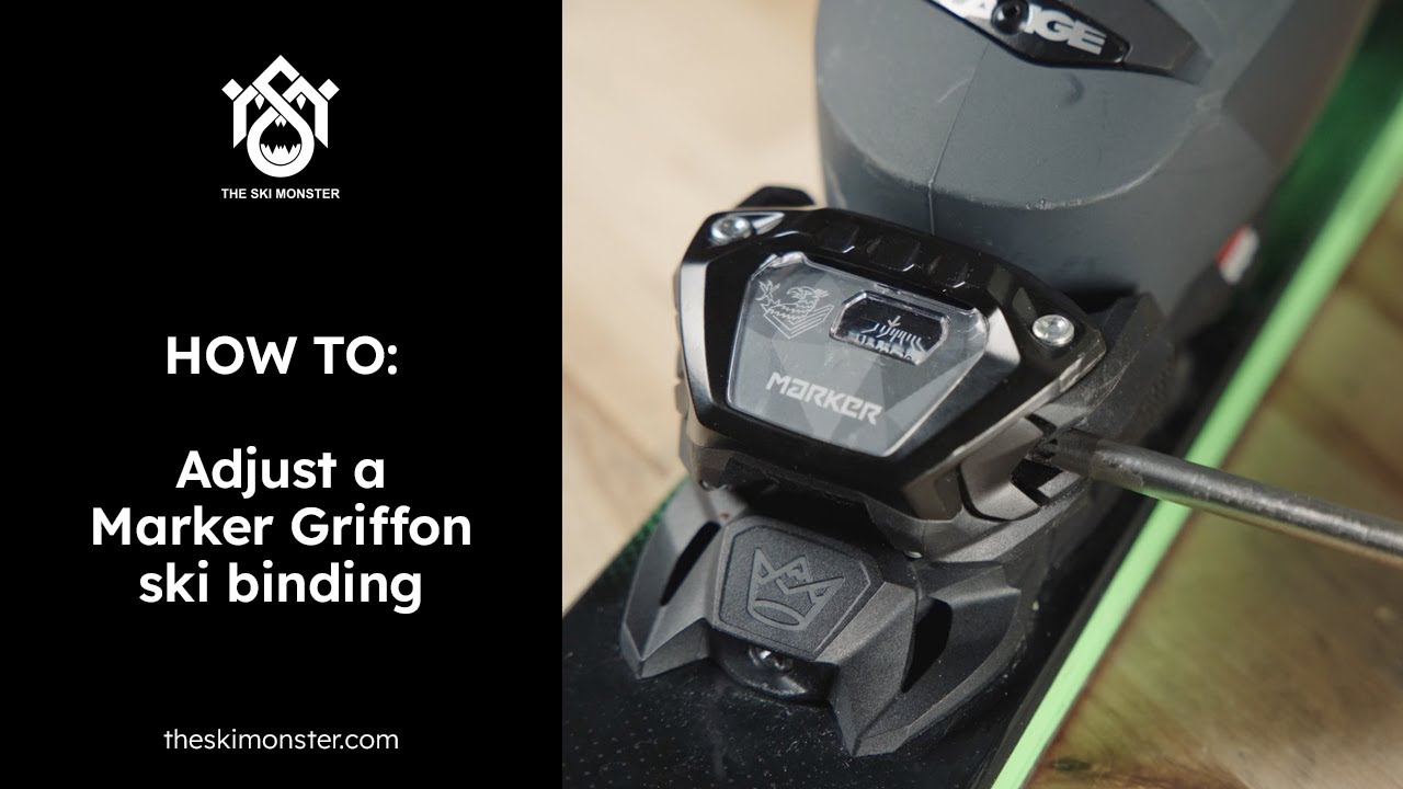 How to Adjust a Marker Griffon Ski Bindings