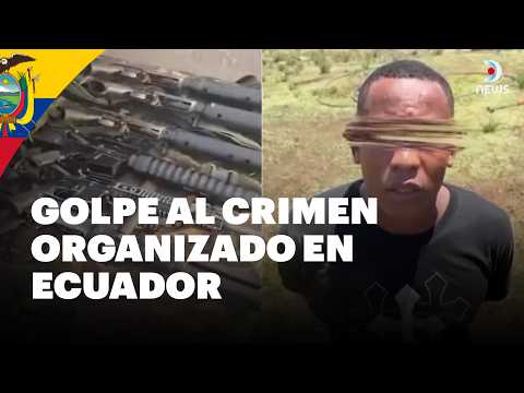 👨‍✈️ Ecuador: Cayó alias Camilo, líder del Frente Oliver Sinisterra | DNews