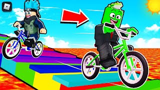 روبلوكس تحدي نلعب أوبي ولكن على دراجة هوائية ???????? مع @OtakuG