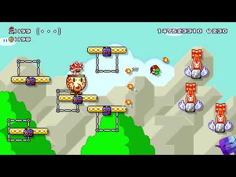 Super Mario Maker 2 🔧 Endless Challenge 5233 - 5240