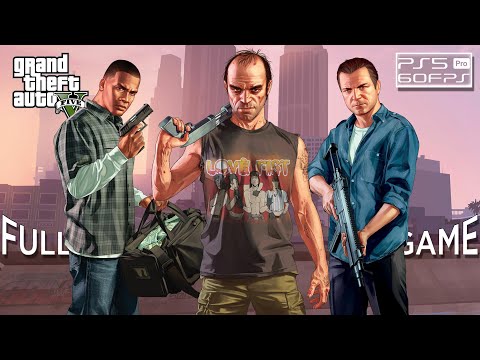 Grand Theft Auto 5 GTA 5 Full Gameplay Walkthrough Full Game PS5 Pro (60FPS) No Commentary