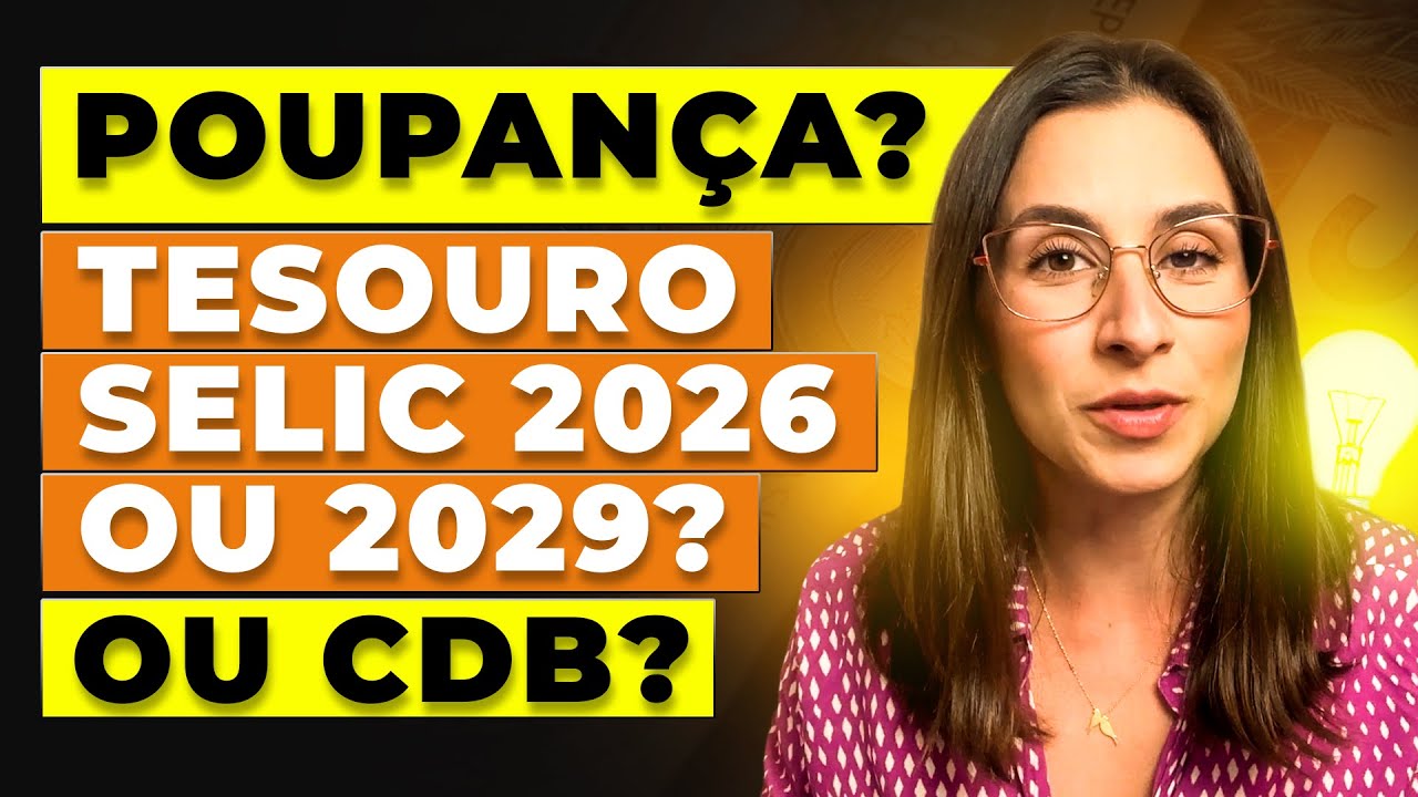 Onde investir a reserva de emergência? COMPARATIVO ATUALIZADO