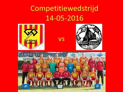 Samenvatting Go-Ahead Kampen - Enter Vooruit van 14 mei 2016