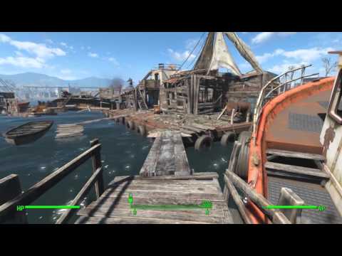 Fallout 4 Melee Only Survival Difficulty - Back to the Libertalia! Ep 58