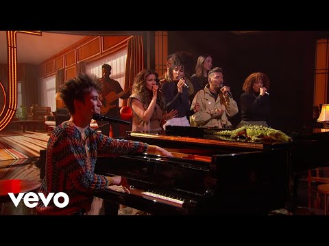 Jacob Collier - Witness Me (with Tori Kelly) - Jimmy Kimmel Live 2024