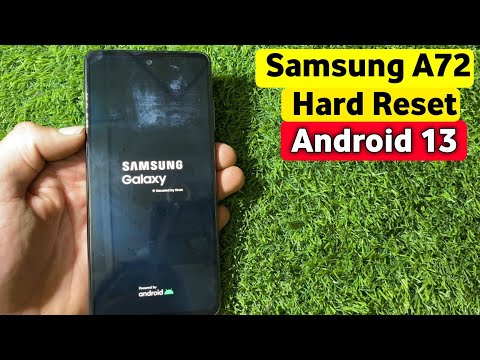 Samsung A72 Hard Reset || Pattern Unlock 2024