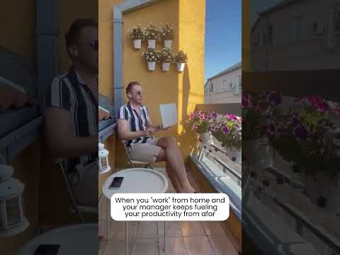 Work from home they said, but forgot to mention the invisible managerial whip cracking behind