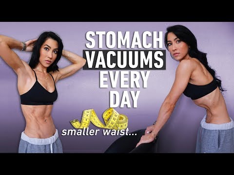 I Did Vacuums EVERY DAY For 1 Month: Waist Shrunk ___ Inches While Gaining Weight!