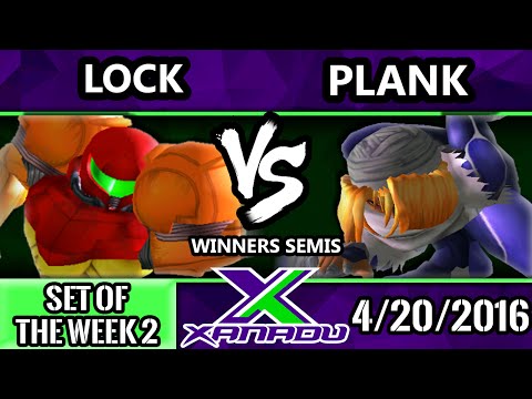 S@X 146 - Lock (Samus) Vs. Plank (Sheik) SSBM Tournament - Smash Melee