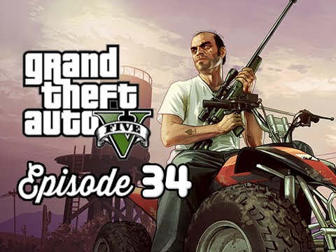 Grand Theft Auto 5 Walkthrough Part 34 - ( GTAV Gameplay Commentary )