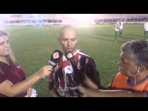 Fabinho Cambalhota, autor do primeiro gol do Baraúnas contra o ABC: "Sempre fui artilheiro"