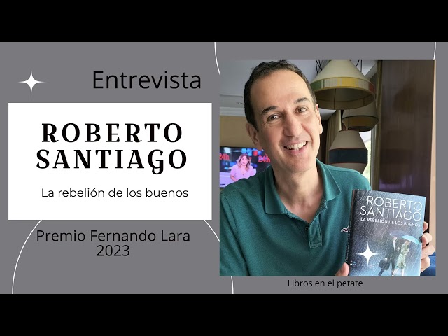 Vídeo relacionado con La rebelión de los buenos: Premio de Novela Fernando Lara 2023 (Autores Españoles e Iberoamericanos)