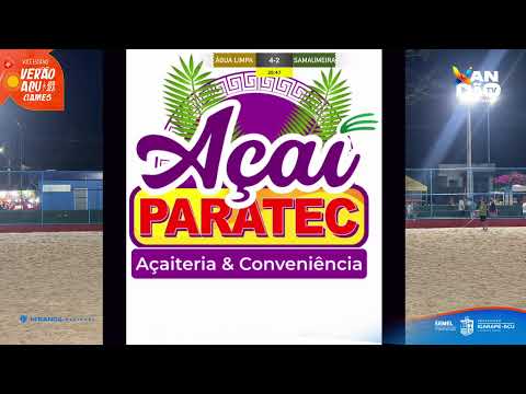 AO VIVO | VERÃO AÇU GAMES | SÃO CAETANO X AS PARÇAS | ÁGUA LIMPA X SAMAUMEIRA | IGARAPÉ AÇU
