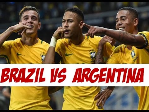 Brazil vs Argentina 3-0 All Goals and Highlights HD ● World Cup 2018 Qualification ● 11/11/2016
