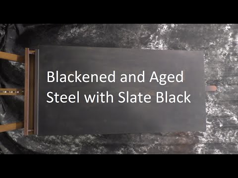 Metal Traditional Slate Black  Patina