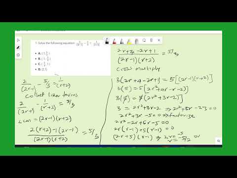 Mathematics 2021 JAMB Past Questions and Answers | Questions 1 - 10