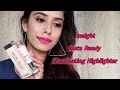 Insight Insta Ready Illuminating Highlighter (04 - Blushed Copper) Honest Review + Swatches ||