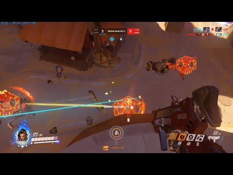 Overwatch Tracking God Dafran Tilted By His Trash Teammates -Sombra & Bastion-