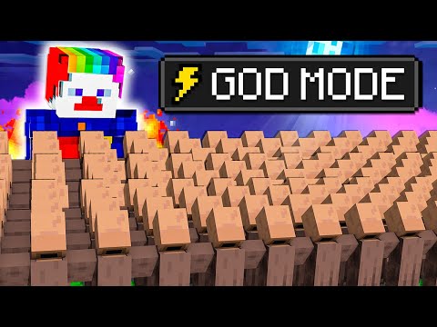 I Played Minecraft in GOD MODE… (Grox Parody)