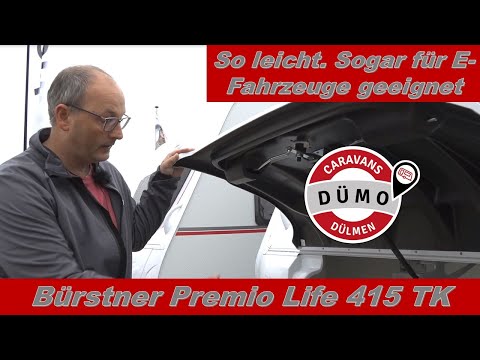 Bürstner Premio Life 415 TK. Für Einsteiger. So leicht. Für E-Fahrzeuge geeignet.