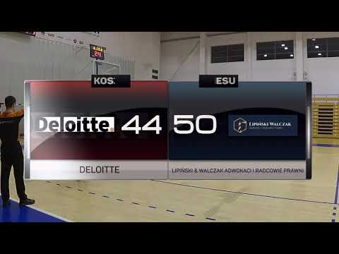 Deloitte vs Lipiński & Walczak Adwokaci i Radcowie Prawni - 14 kolejka - I Liga Poznań