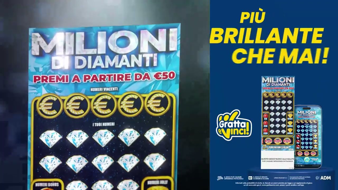 è arrivato Milioni di Diamanti
