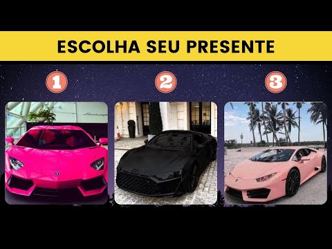 ESCOLHA SEU PRESENTE 🎁 🎁 🎁 CHOOSE YOUR GIFT ONQUIZ #3