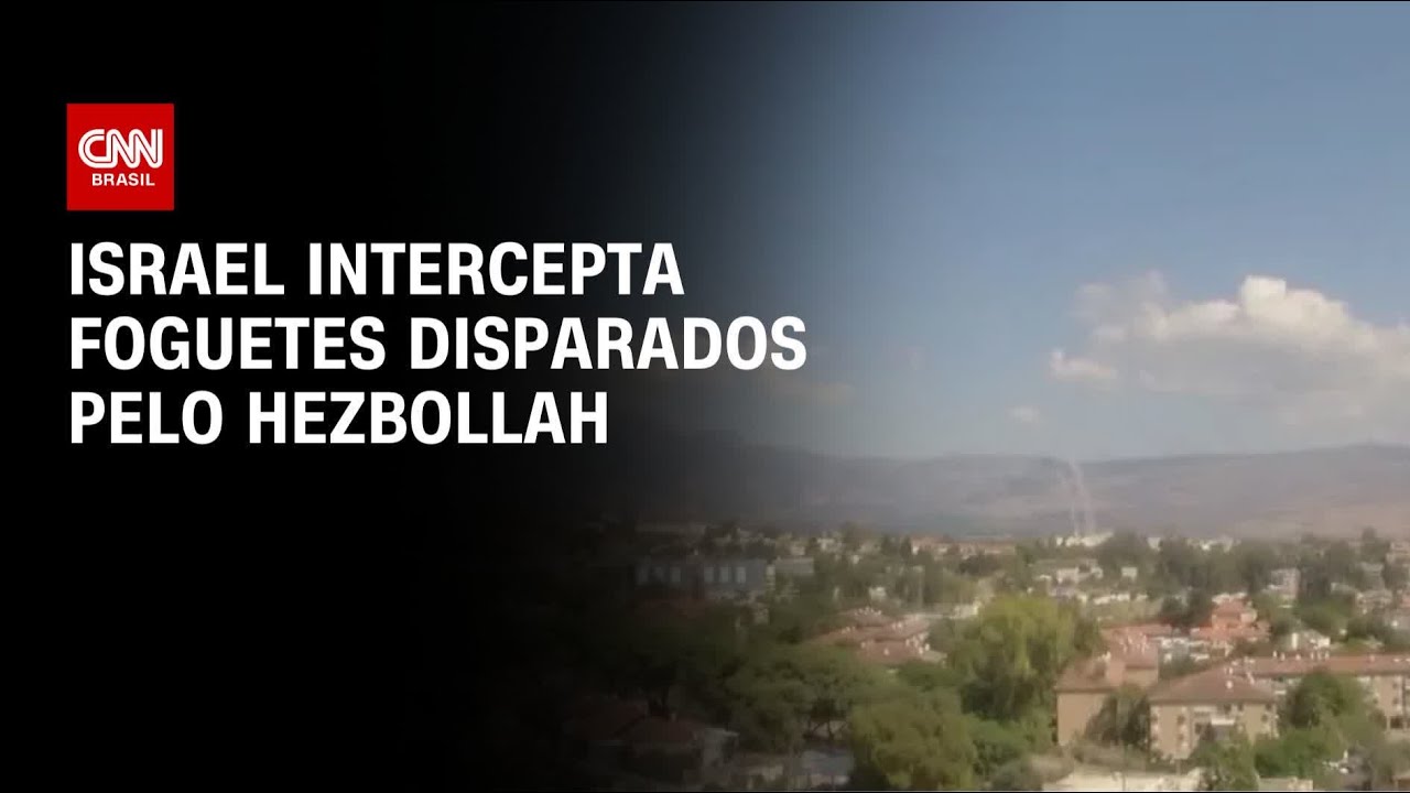 Israel intercepta foguetes disparados pelo Hezbollah | AGORA CNN