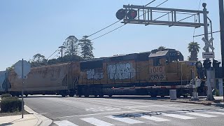 UP 1010 rolling in Santa Barbara street Santa Paula CA 7/2/25