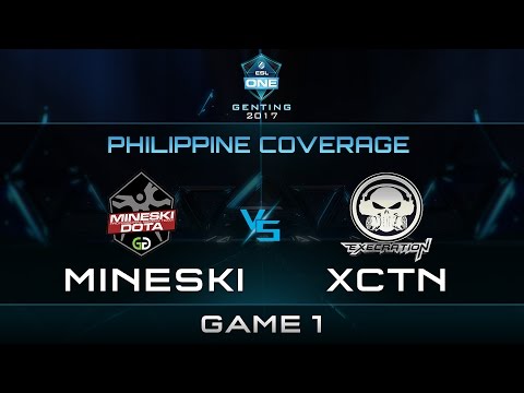 ESL ONE Genting SEA Qualifier Finals - Mineski vs Execration - Best of 5 - Game 1