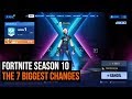 Fortnite Season 10 - The 7 biggest changes