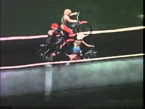 upadek z lat 70 na częstochowskim torze