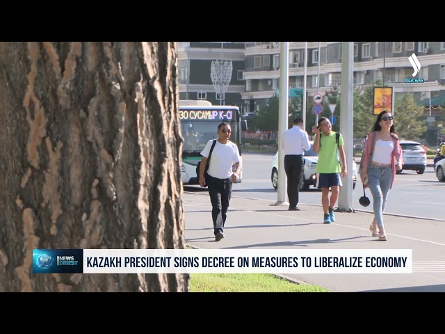 Kazakh President signs decree on measures to liberalize economy